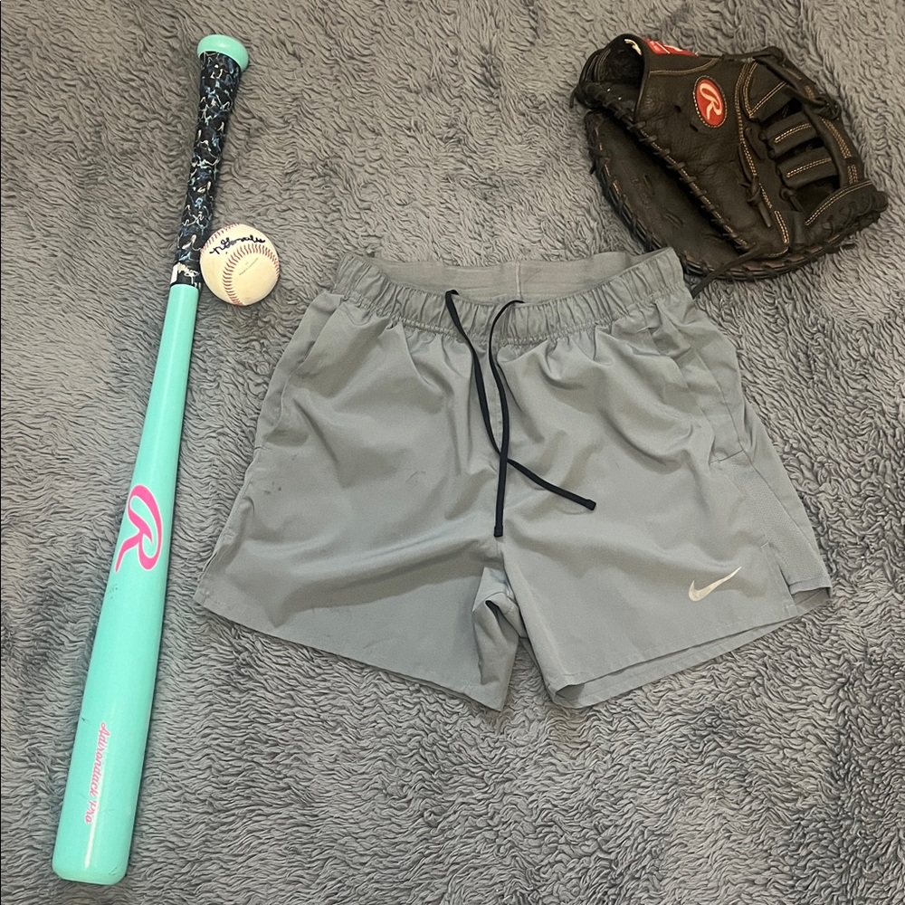 Men’s Nike Gray 3 inch inseam Shorts